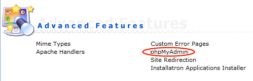 Thaisite : phpMyAdmin