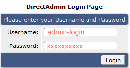 Thaisite : DirectAdmin Loging